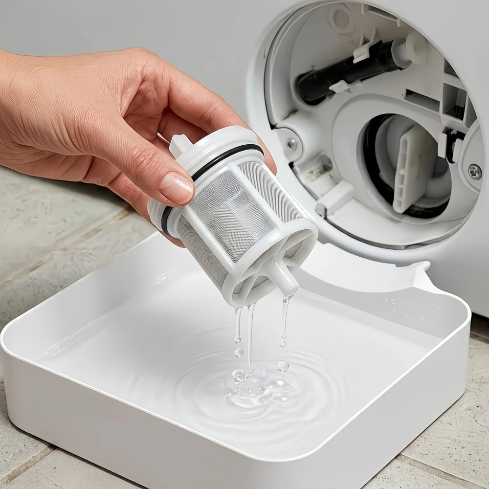 Mozy Wasmachine Lekbak met Pluisfilter