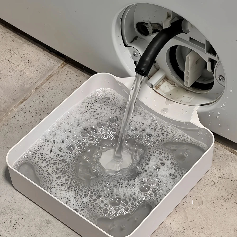Mozy Wasmachine Lekbak met Pluisfilter