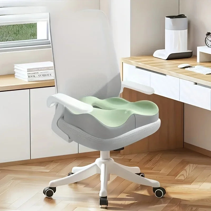 Ergonomisch Zitkussen met Geheugenschuim — 3D Ondersteuning voor Rug & Heup