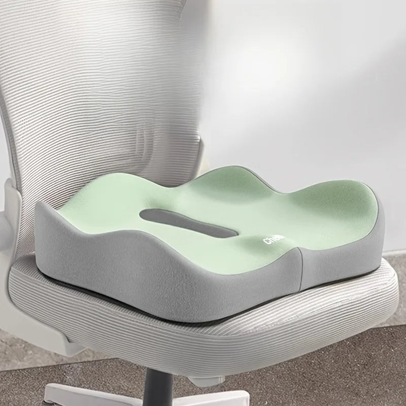 Ergonomisch Zitkussen met Geheugenschuim — 3D Ondersteuning voor Rug & Heup