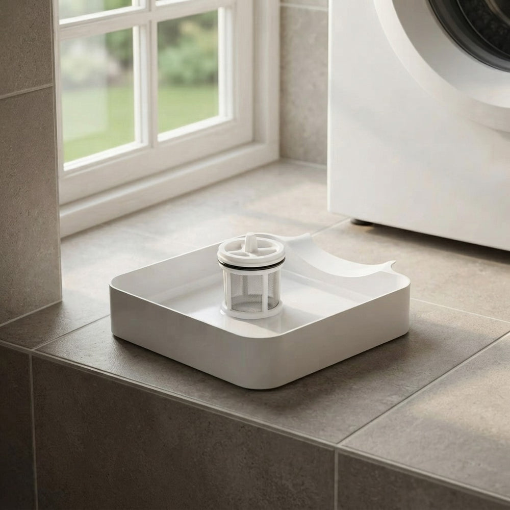 Mozy Wasmachine Lekbak met Pluisfilter