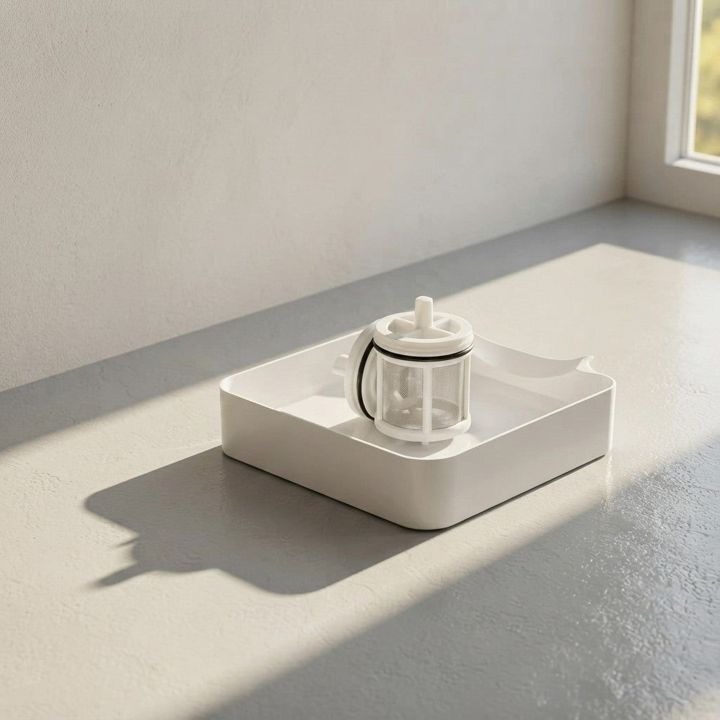 Mozy Wasmachine Lekbak met Pluisfilter